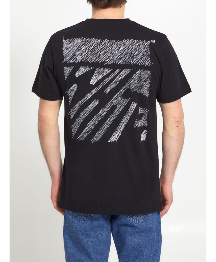 OFF WHITE - Scribble Diagonal t-shirt