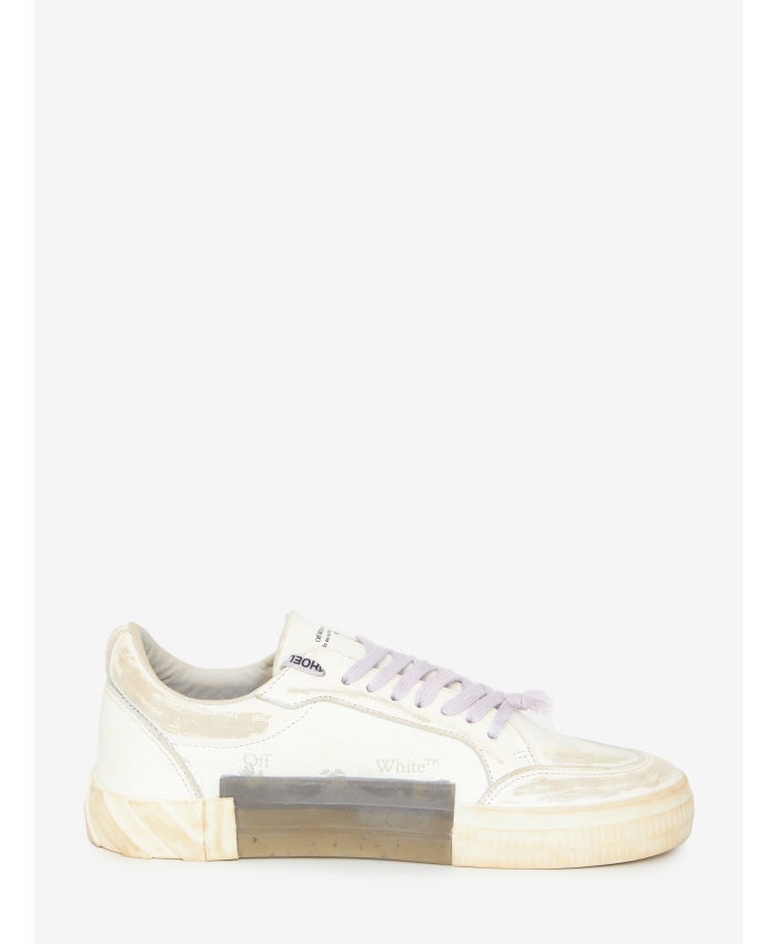 OFF WHITE - Sneakers Low Vulcanized Distressed