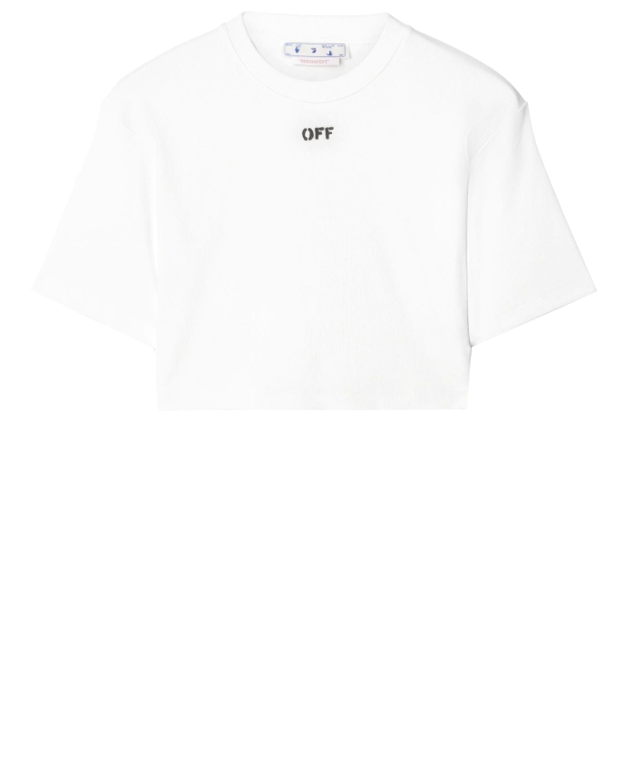 OFF WHITE - Off stamp top