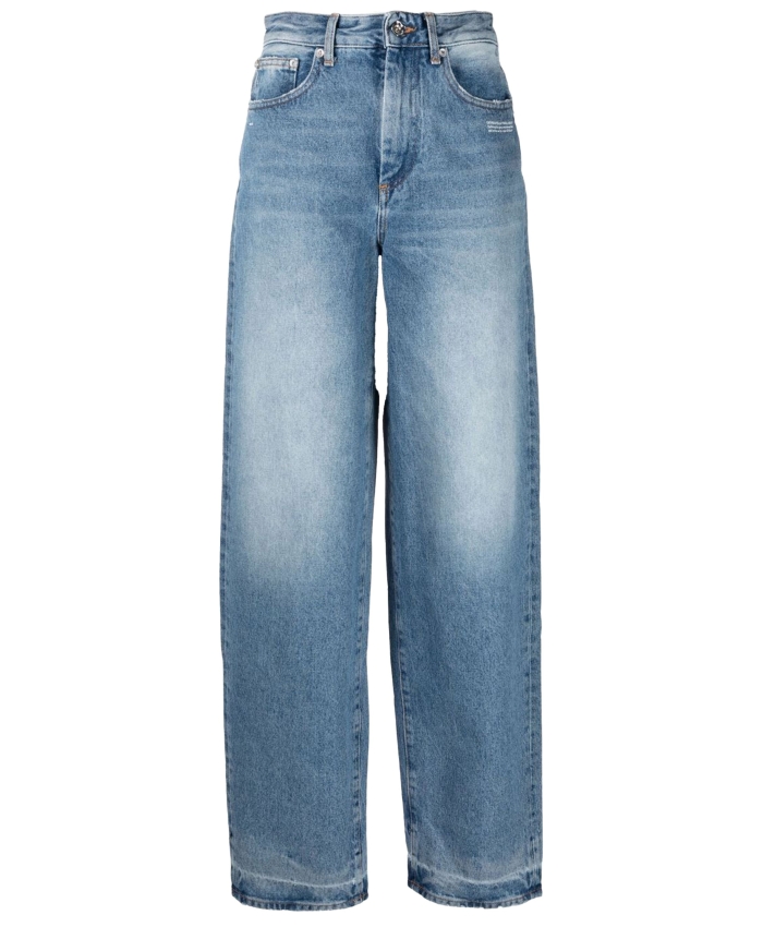 OFF WHITE - Jeans baggy in denim