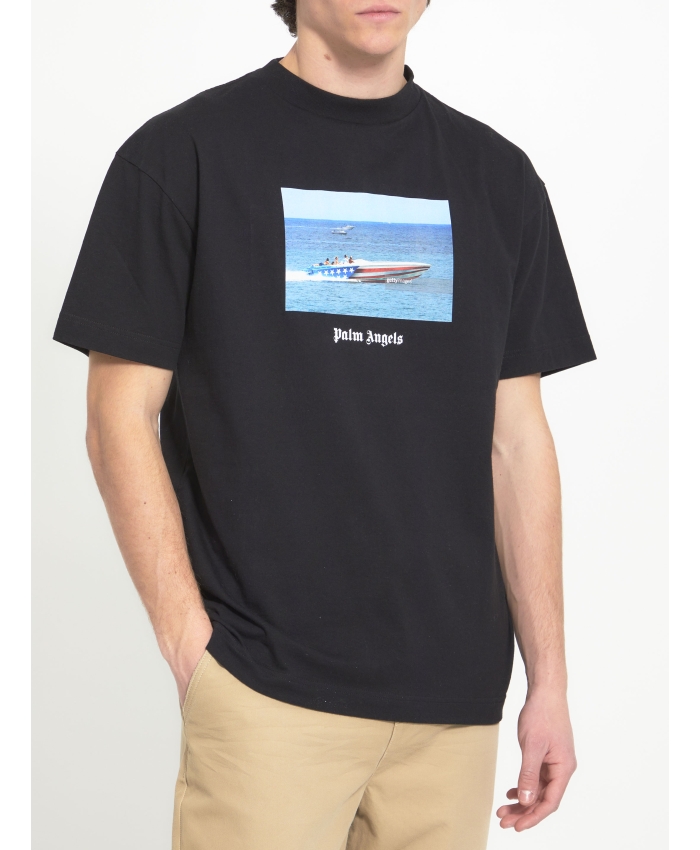 PALM ANGELS - Getty Speedboat t-shirt