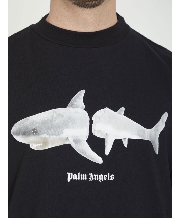 PALM ANGELS - Shark t-shirt