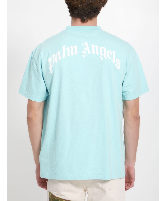 PALM ANGELS - Shark print t-shirt