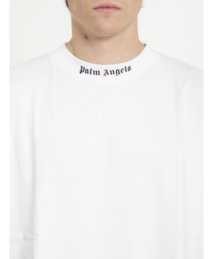 PALM ANGELS - T-shirt in cotone con logo