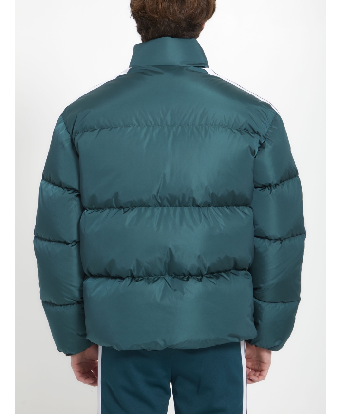 PALM ANGELS - Green nylon down jacket