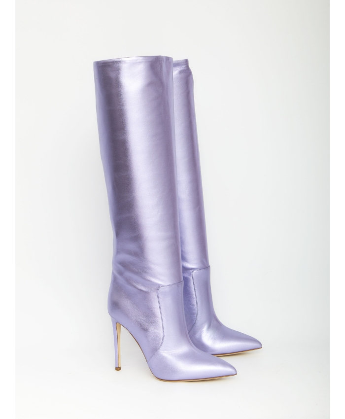 PARIS TEXAS - Lilac leather boots