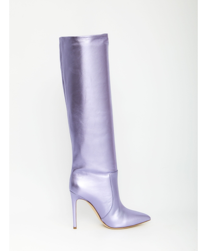 PARIS TEXAS - Lilac leather boots