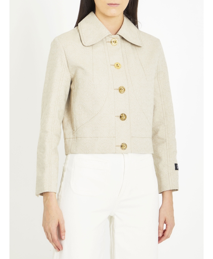 PATOU - Jacquard cotton short jacket