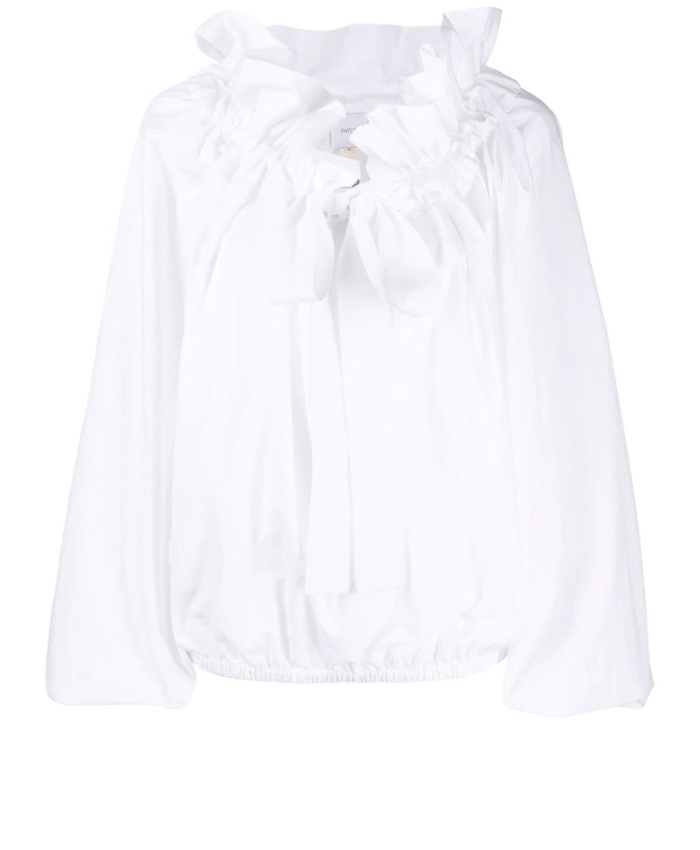 PATOU - Shirt with balloon sleeves