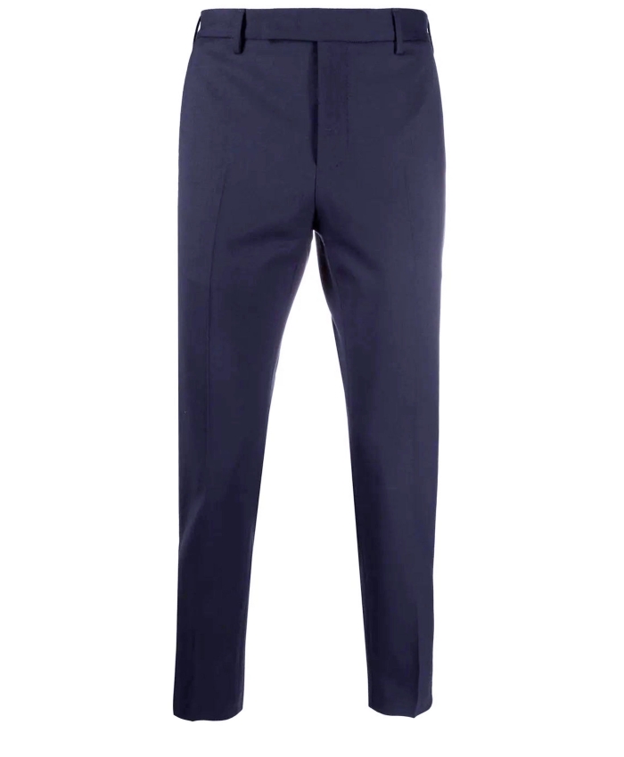 PT TORINO - Pantaloni in lana blu