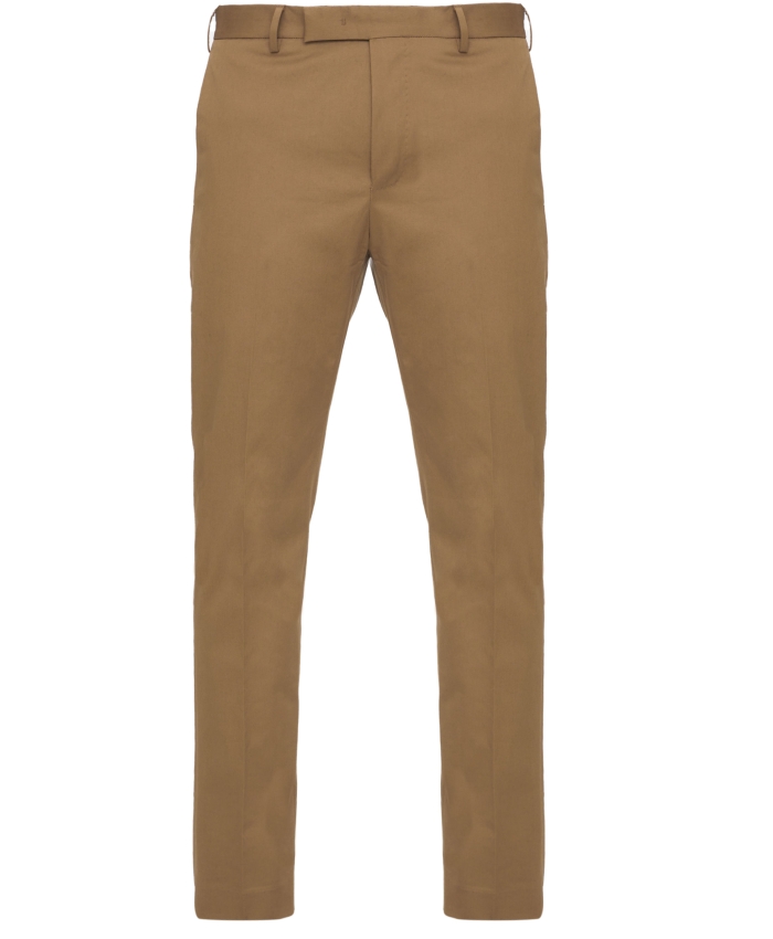 PT TORINO - Pantaloni in gabardina beige