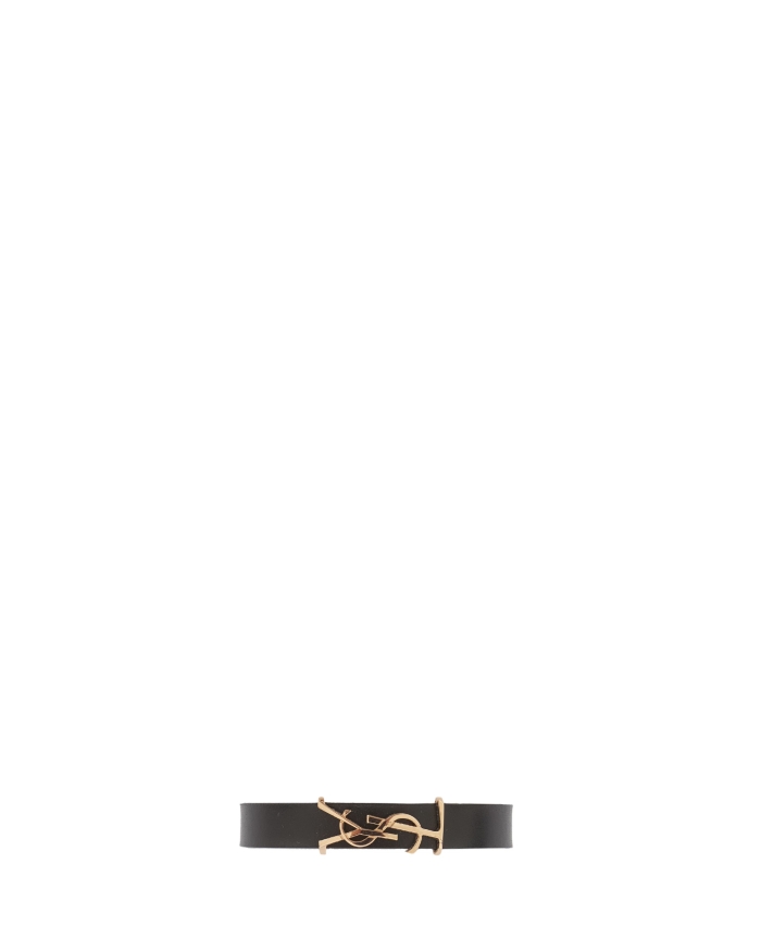 SAINT LAURENT - Leather Opyum bracelet