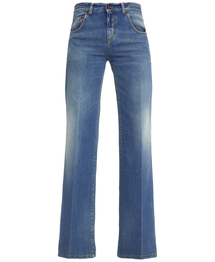 SAINT LAURENT - Jeans in denim vintage