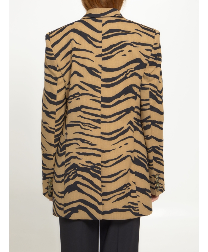 STELLA MCCARTNEY - Tiger jacquard jacket