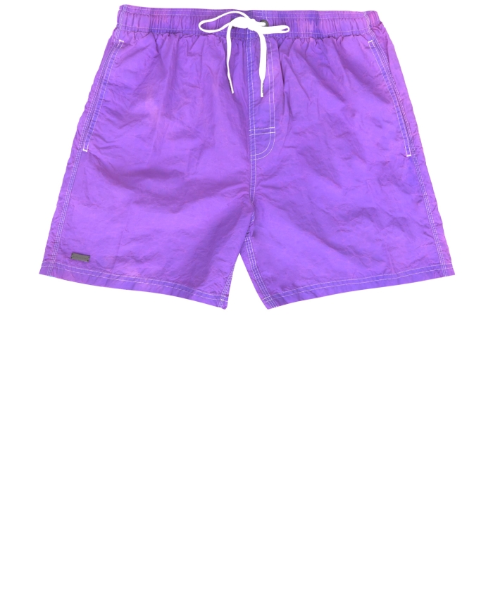 SUNDEK - Purple nylon swim shorts
