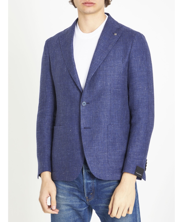 TAGLIATORE - Linen and wool jacket