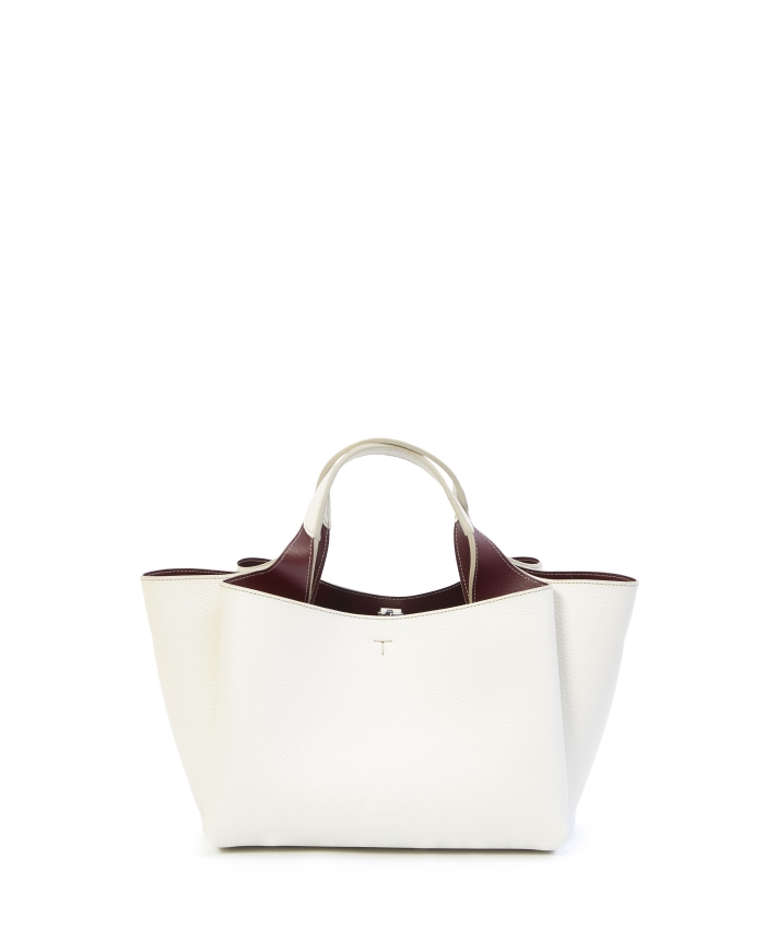 TOD'S - White leather bag