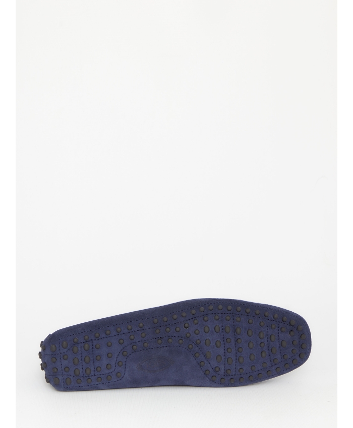 TOD'S - Blue Gommino loafers