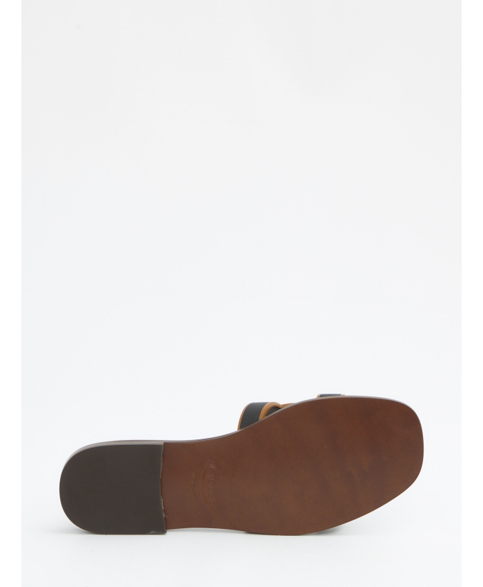TOD'S - Kate leather sandals