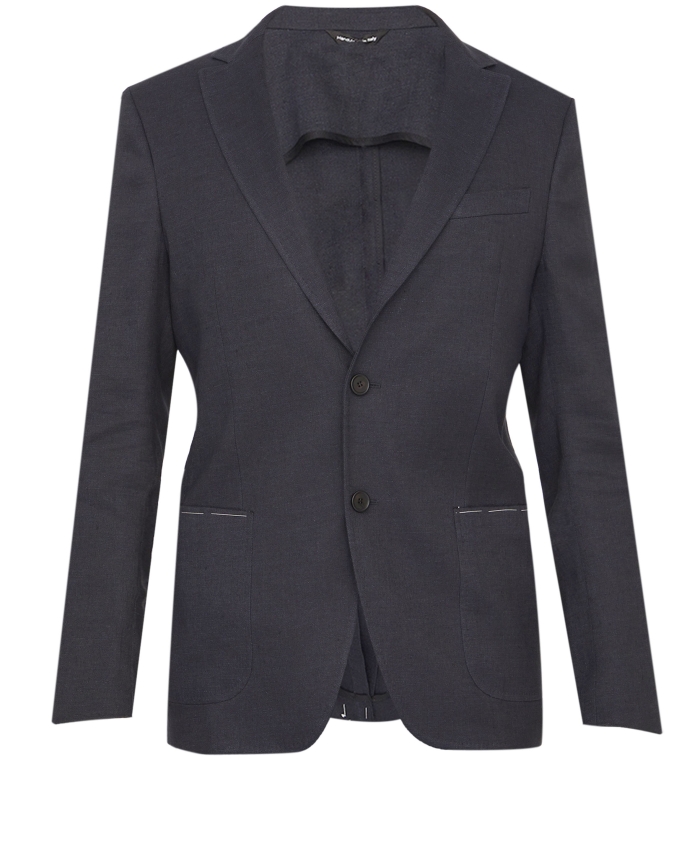TONELLO - Linen and viscose jacket