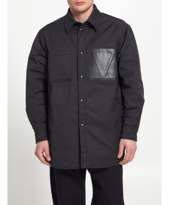 VALENTINO GARAVANI - Black nylon jacket