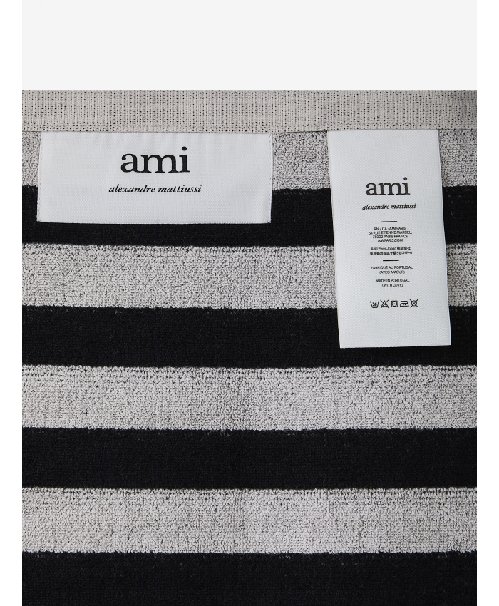 AMI PARIS - Striped beach towel