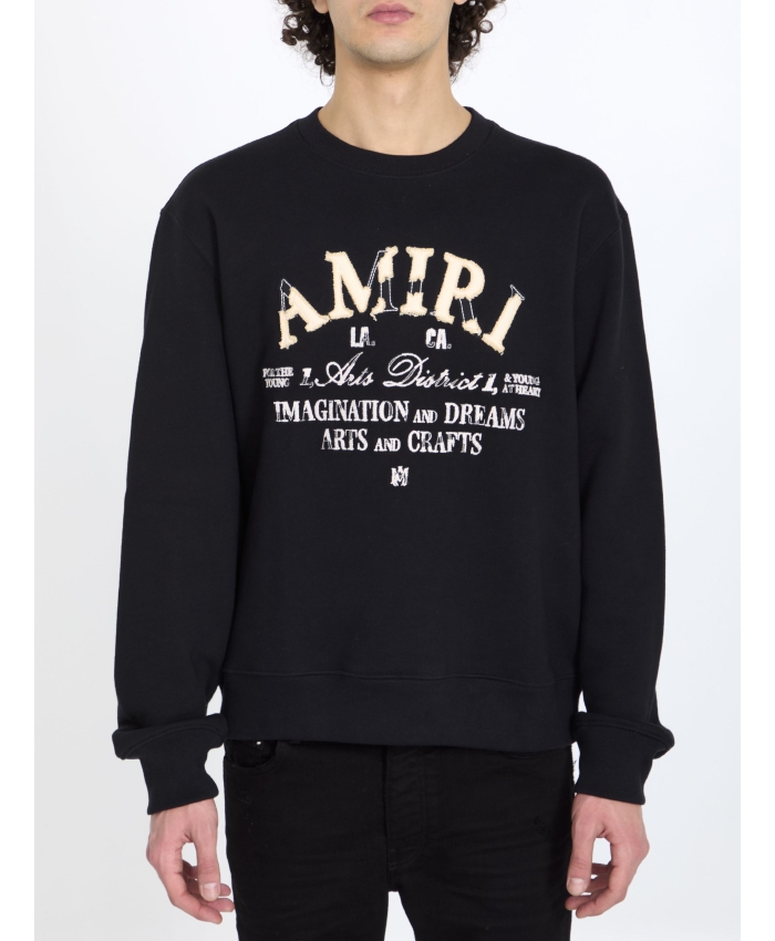 AMIRI - Distressed Arts District sweatshirt