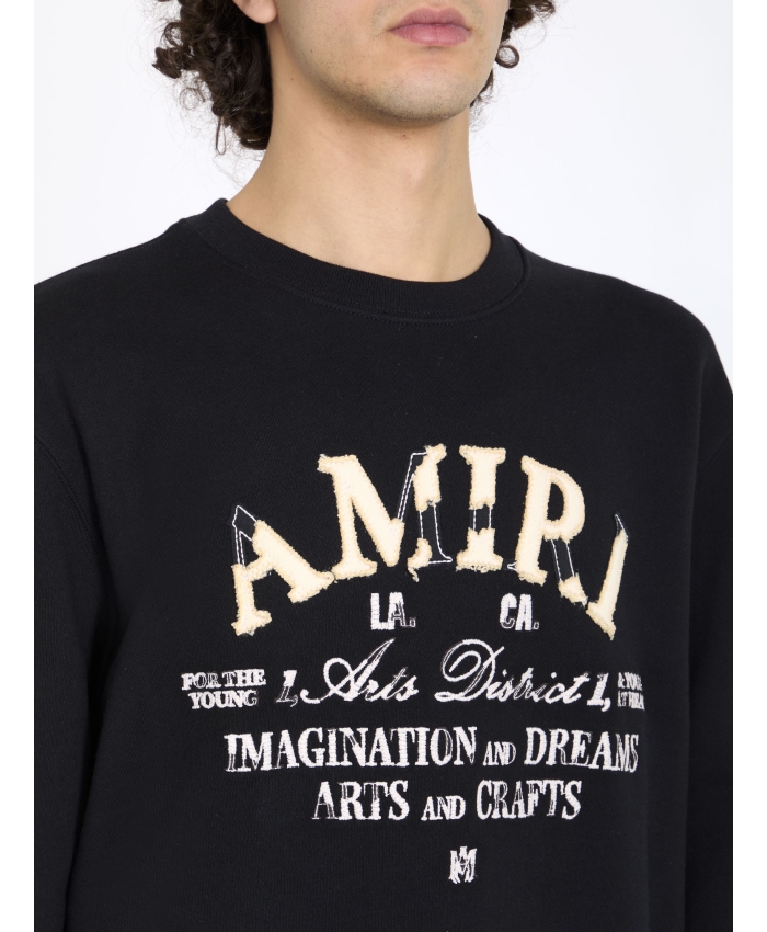 AMIRI - Distressed Arts District sweatshirt