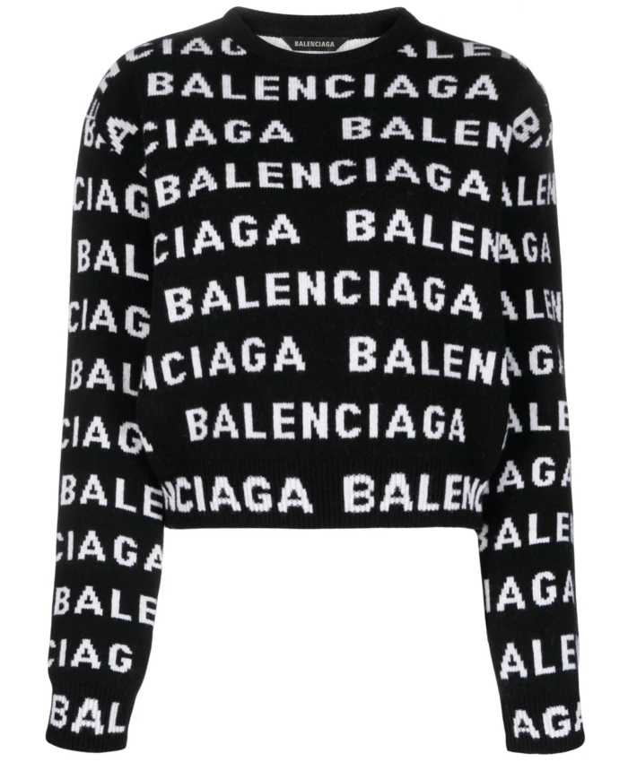 BALENCIAGA - Allover Logo sweater