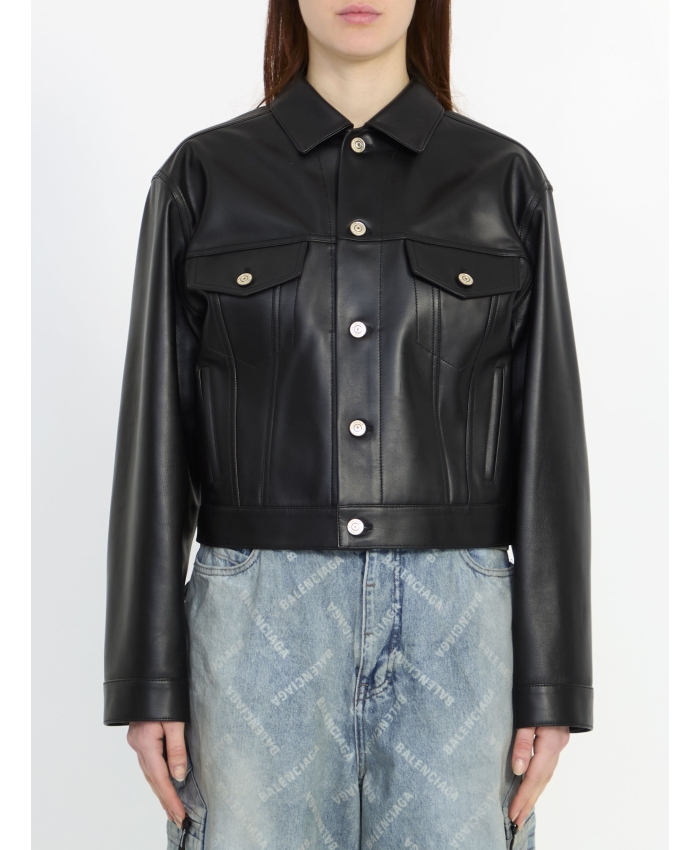 BALENCIAGA - Leather jacket