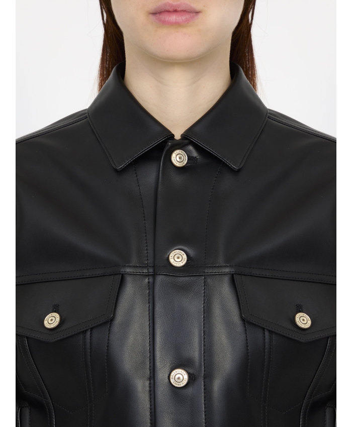 BALENCIAGA - Leather jacket