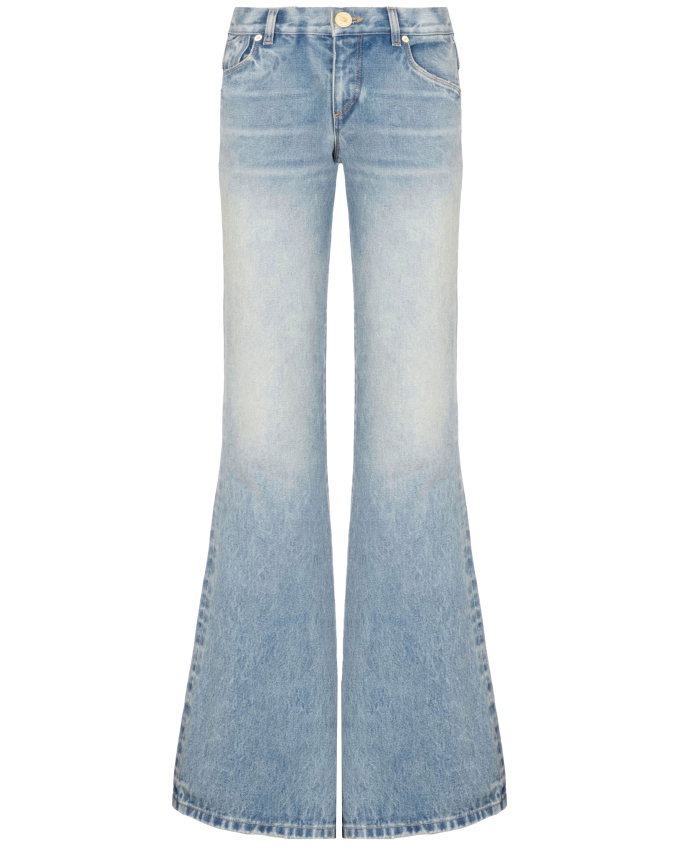 BALMAIN - Western bootcut jeans