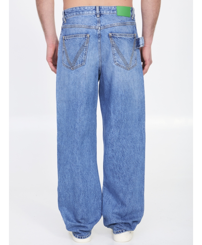 BOTTEGA VENETA - Wide-leg denim jeans