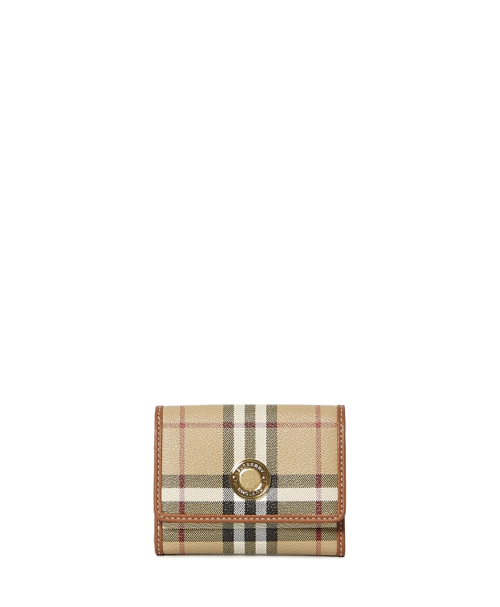 BURBERRY - Check wallet