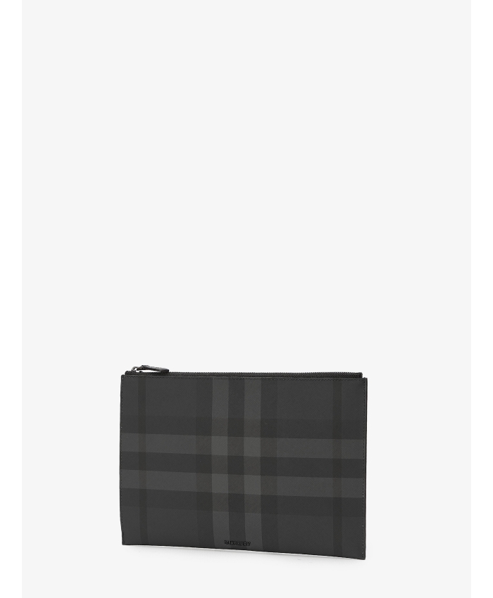 BURBERRY - Check Large pouch