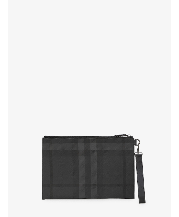 BURBERRY - Check Large pouch