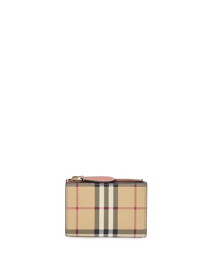 BURBERRY - Check Small Bifold wallet