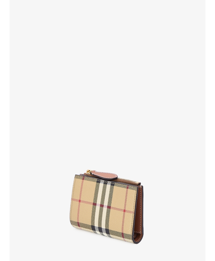 BURBERRY - Check Small Bifold wallet