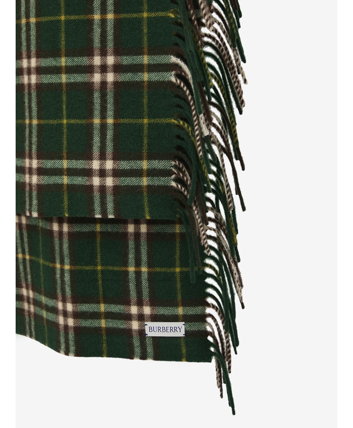 BURBERRY - Cashmere Check scarf