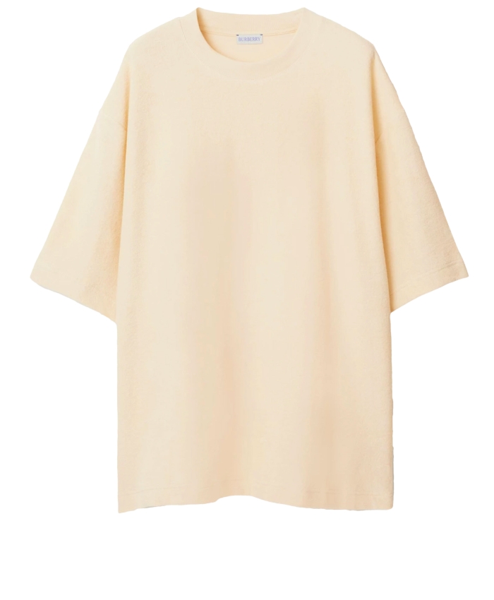 BURBERRY - Cotton towelling t-shirt