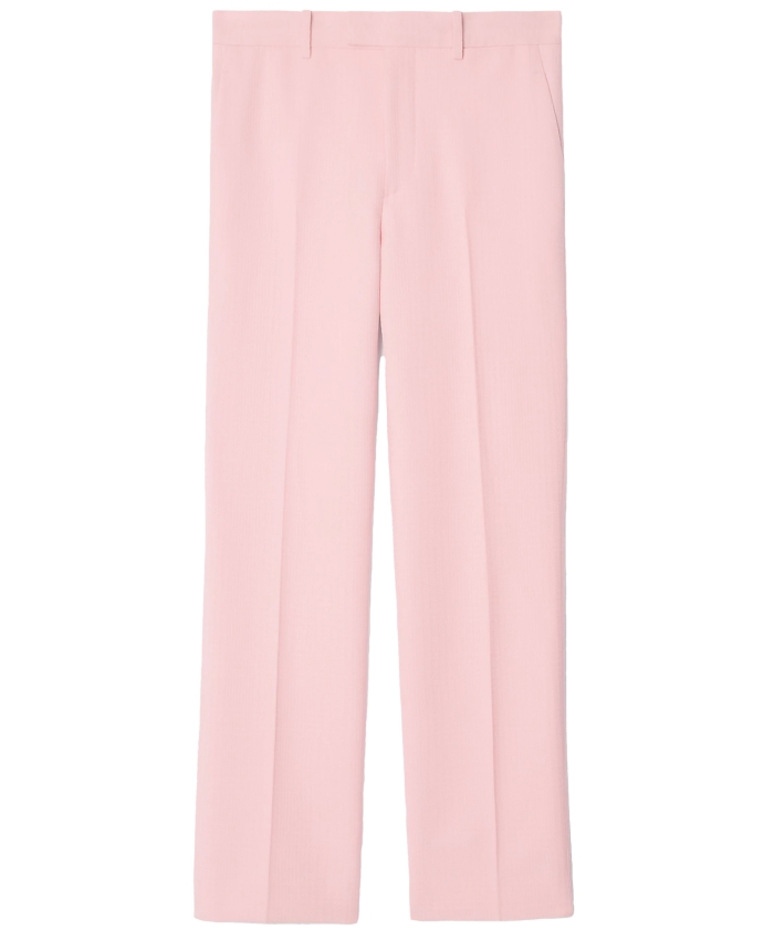 BURBERRY - Wool tailored trousers