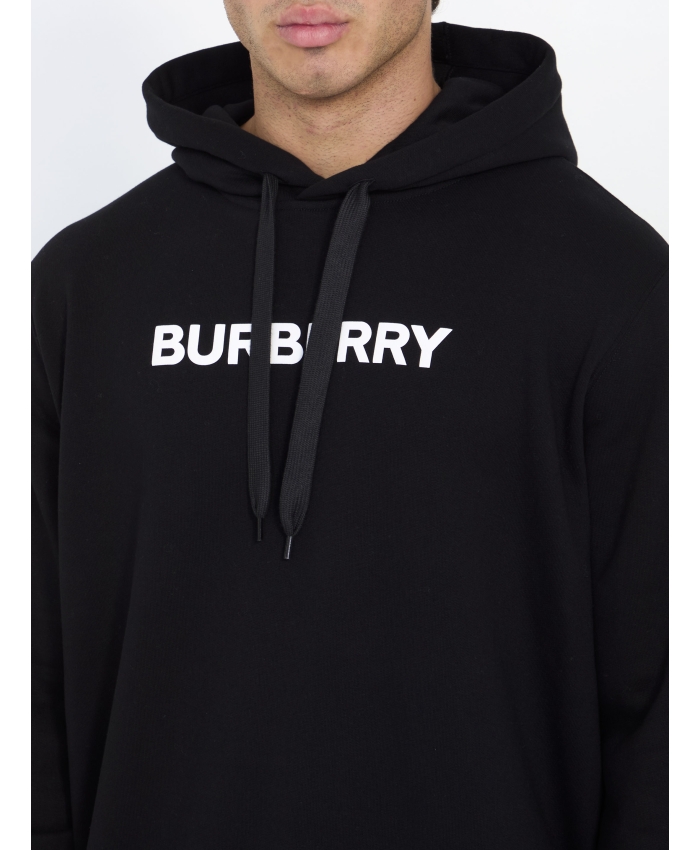 BURBERRY - Felpa con logo