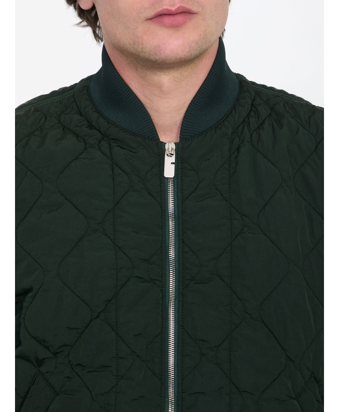 BURBERRY - Quilted nylon bomber jacket