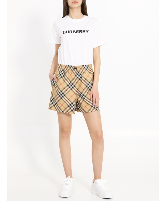 BURBERRY - Shorts Check