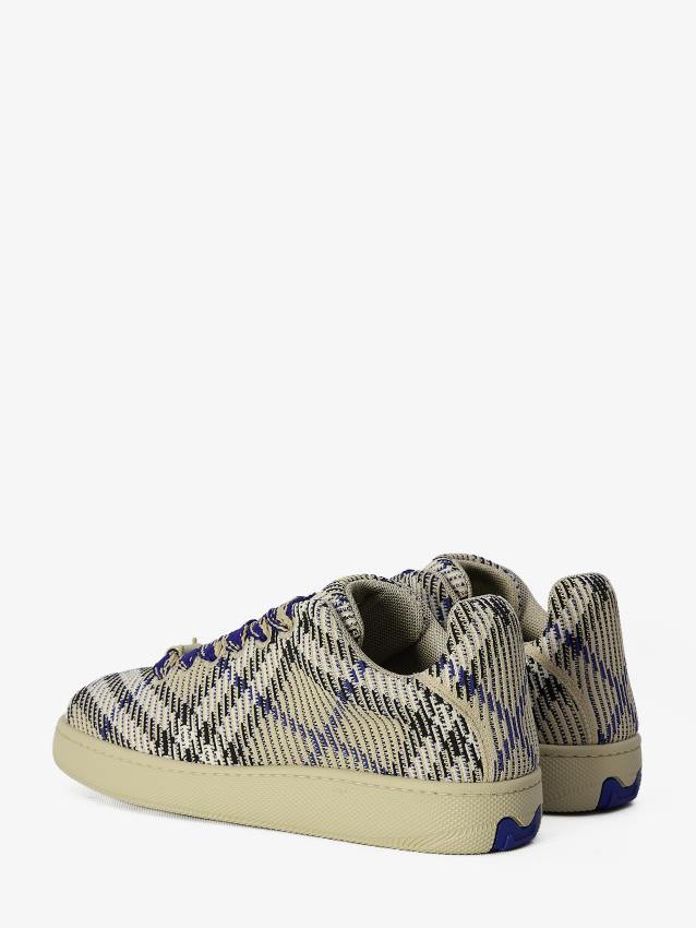BURBERRY - Check Knit Box sneakers