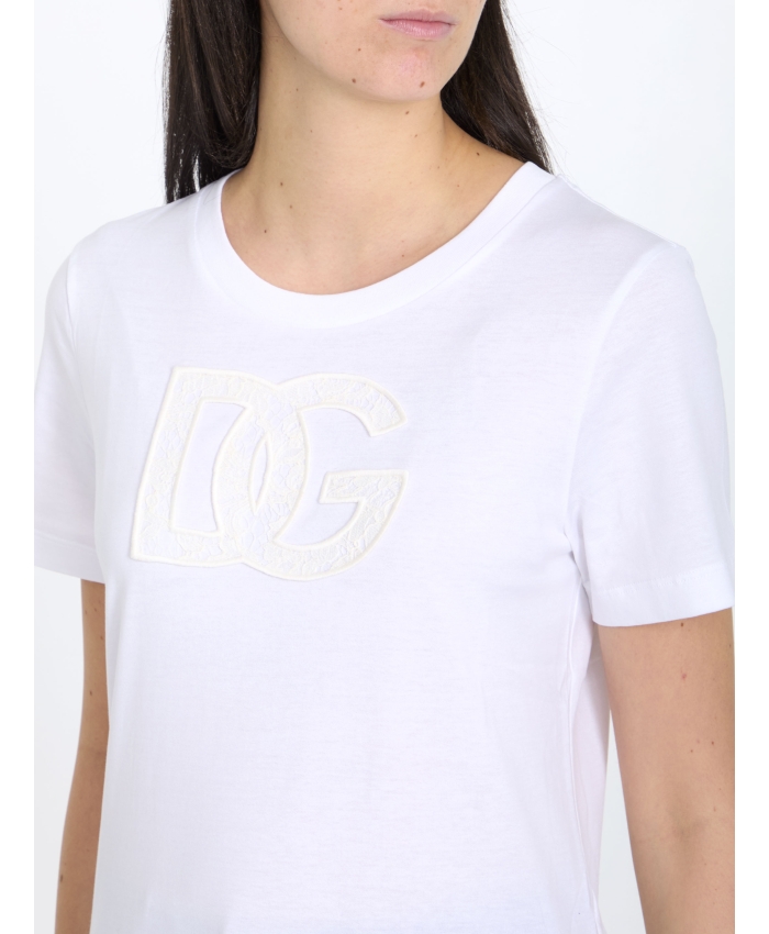 DOLCE&GABBANA - T-shirt with DG logo
