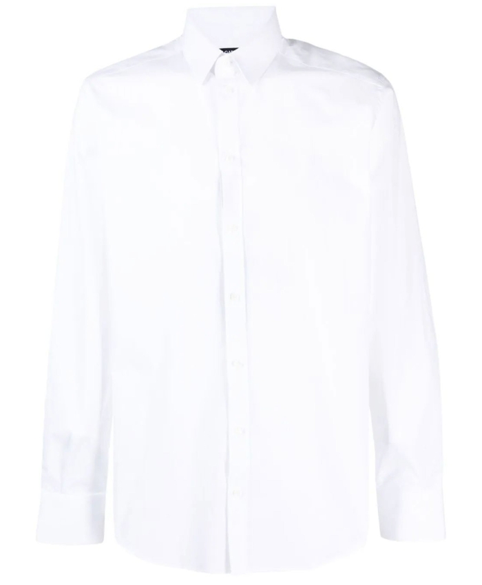 DOLCE&GABBANA - Camicia in cotone bianco