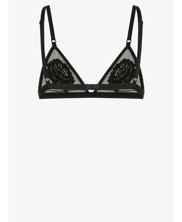 DOLCE&GABBANA - Lace and tulle bra
