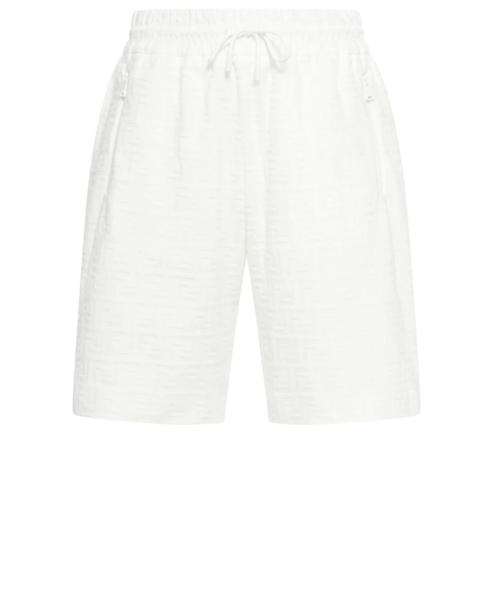 FENDI - FF cotton bermuda shorts