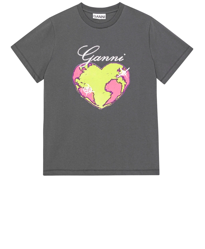 GANNI - Heart t-shirt